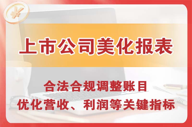 河池上市公司美化报表